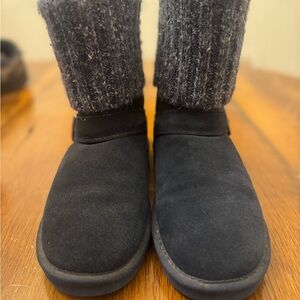 Lamo Black Heeled Boots